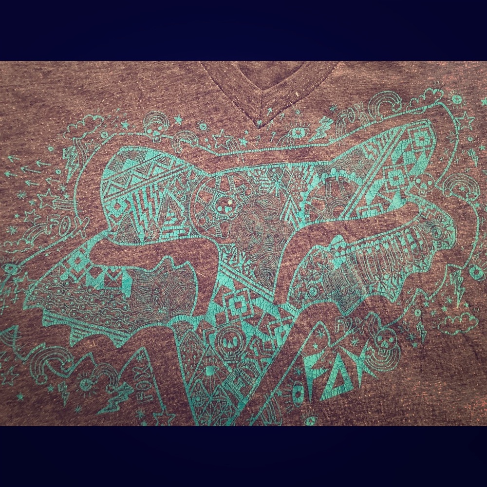 Fox Riders V-Neck